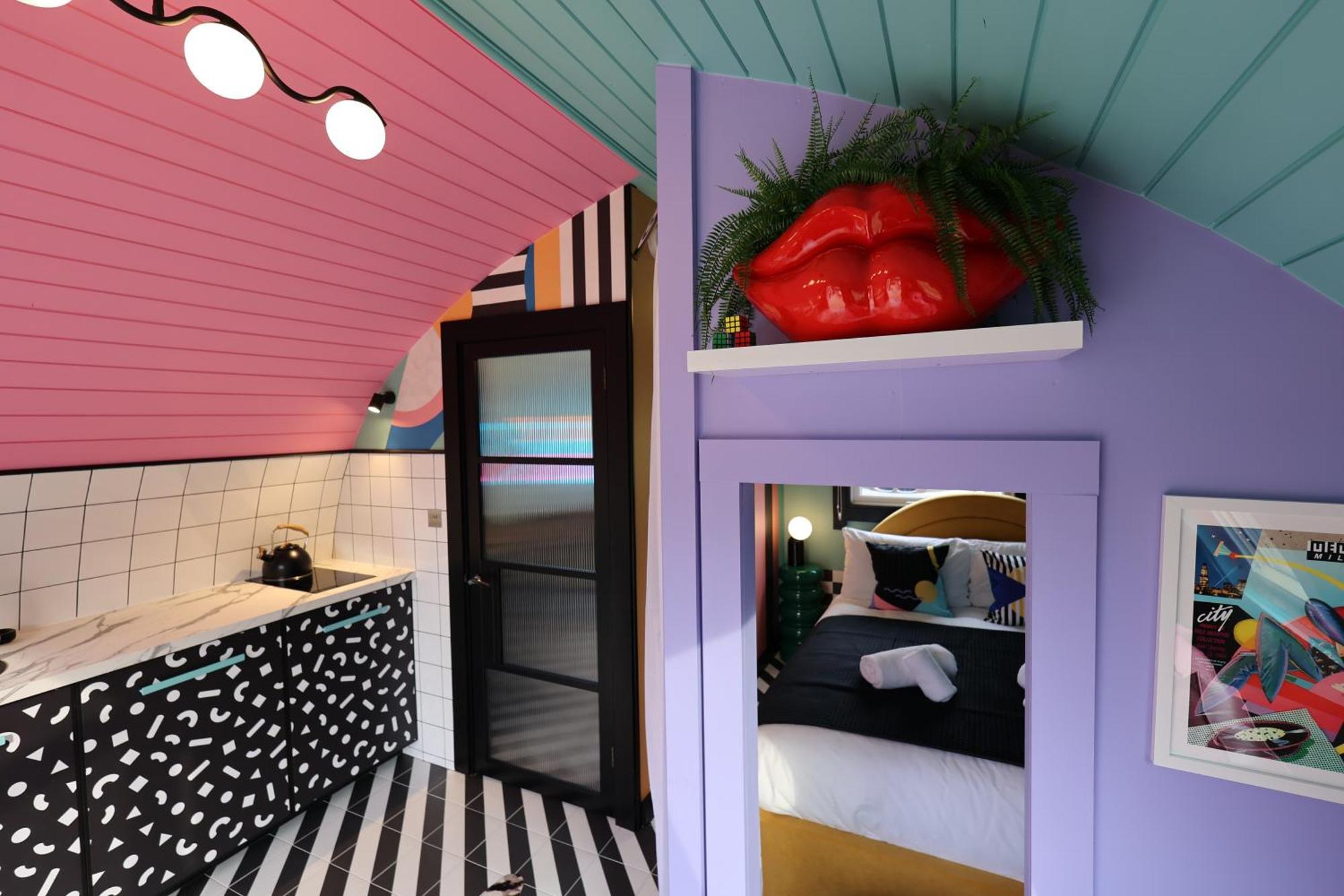 Apartmán Ammonite Glamping Pod & Hot Tub Hungerton Exteriér fotografie